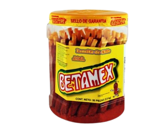 Betamex Baritas de Tamarindo 1/ 50 ct